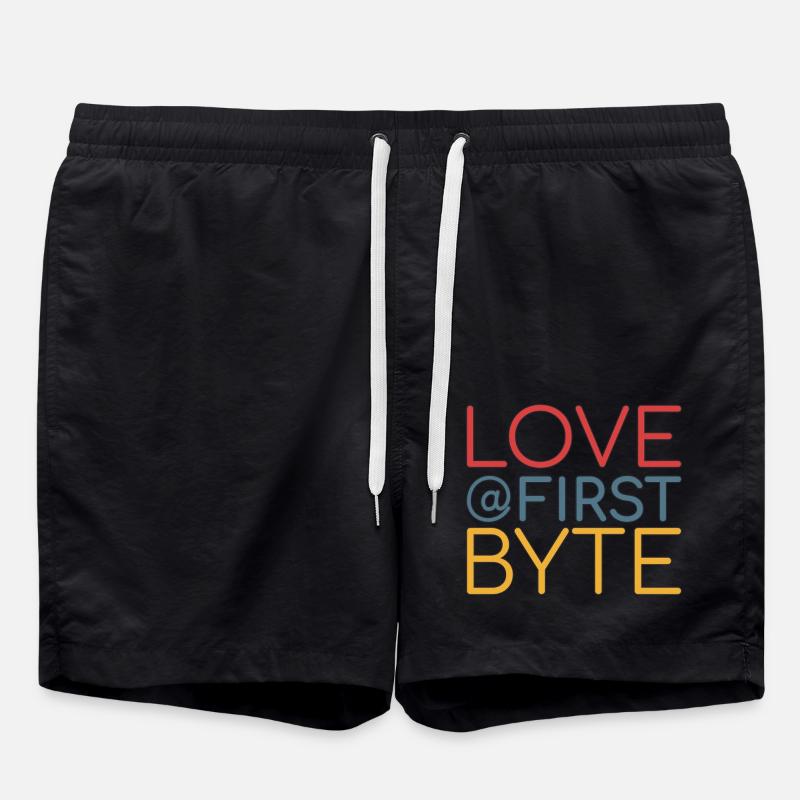 Data Science Scrum Team first byte Agile Admin - Badeshorts - Schwarz
