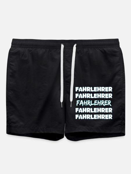 Job Driving Instructor - Swim Trunks - black