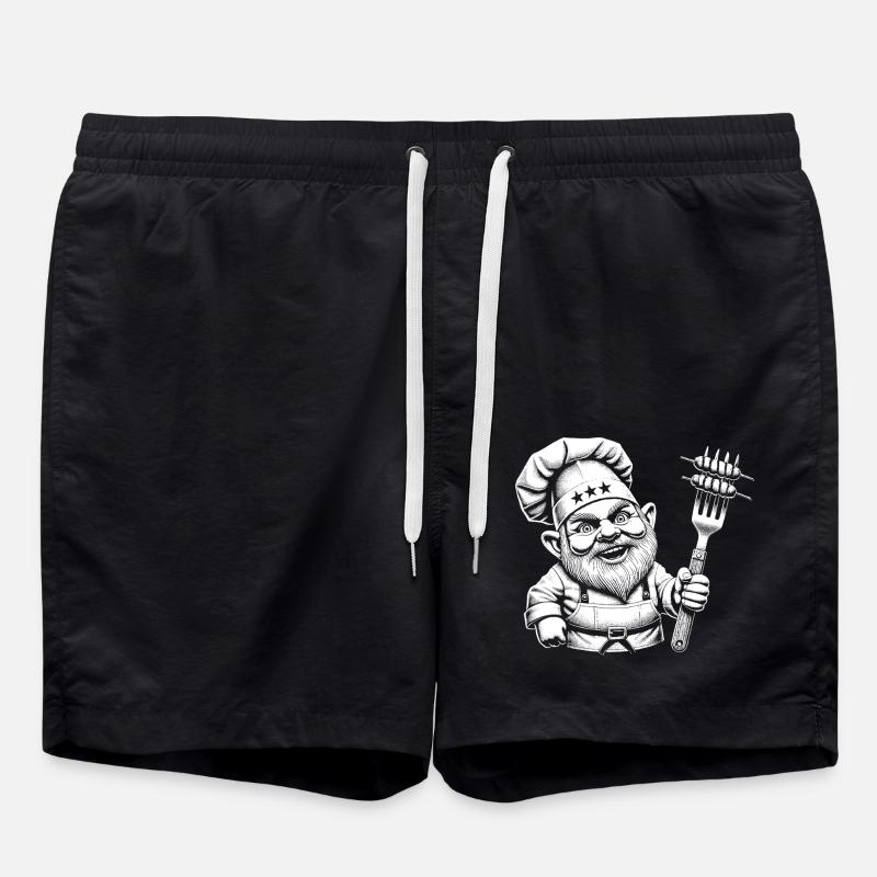 Grill - Swim Trunks - black
