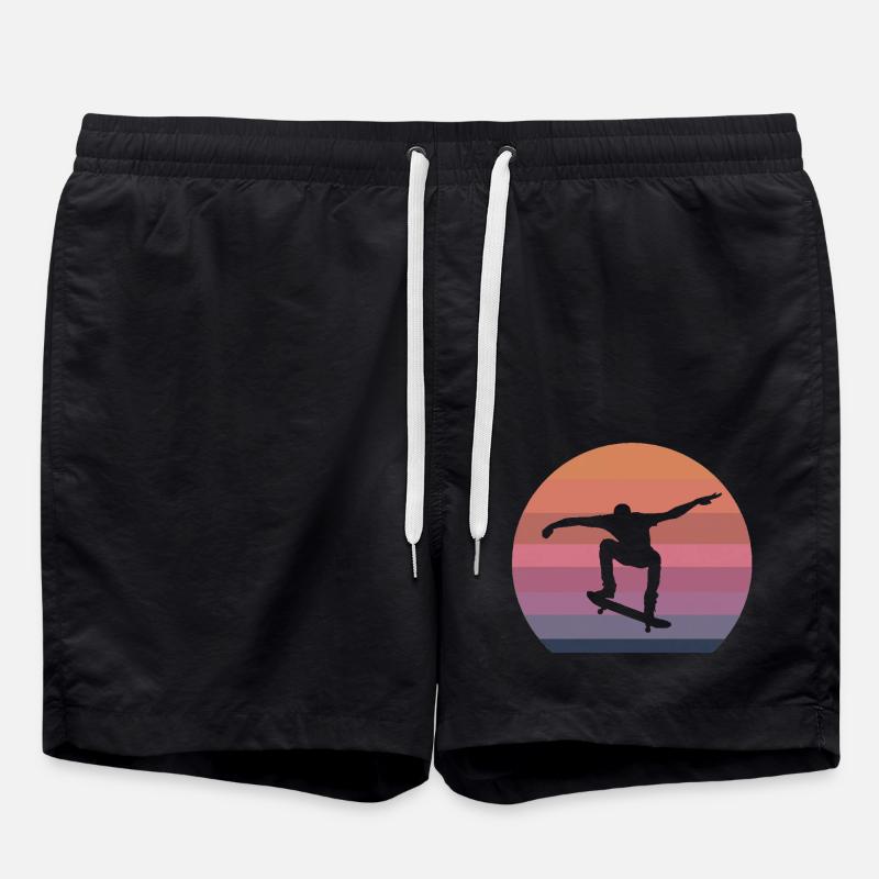 Skate - Badeshorts - Schwarz