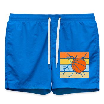 Basketteurs Basketball - Short de bain - cobalt blue - Devant