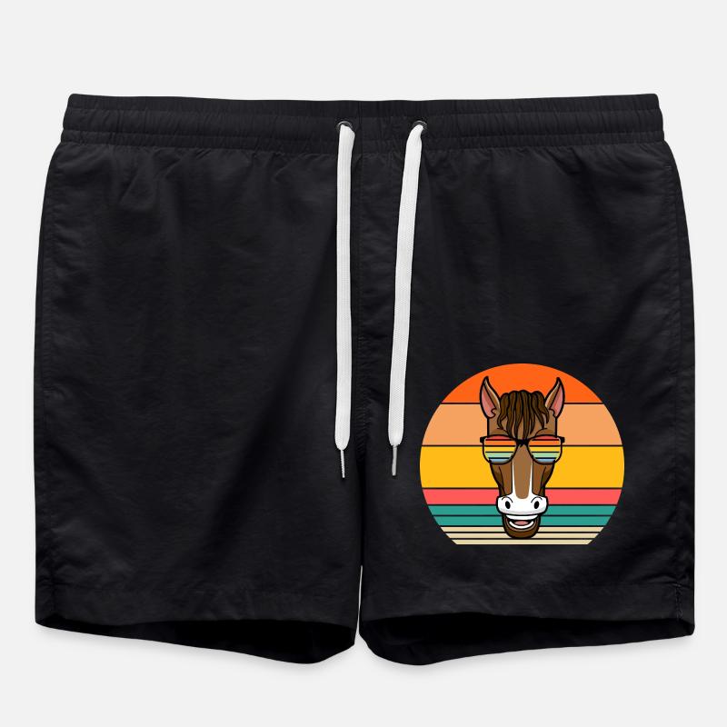 Monter à cheval - Short de bain - noir
