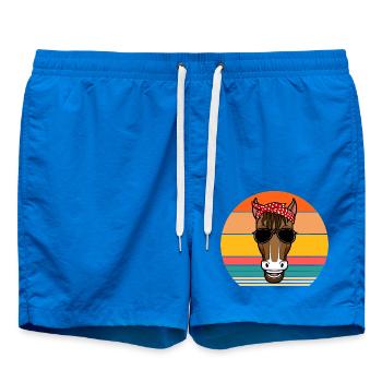 Monter à cheval - Short de bain - cobalt blue - Devant