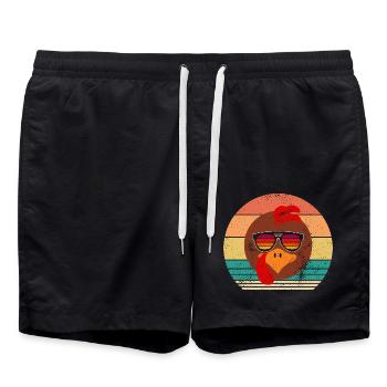 Turquie - Short de bain - noir - Devant - AI Model Male 185 light (185cm)