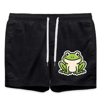 toad - Swim Trunks - black - Front - AI Model Male 185 light (185cm)