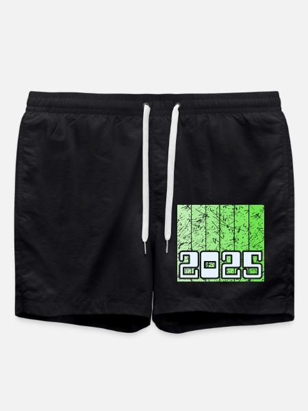 Year 2025 - Swim Trunks - black