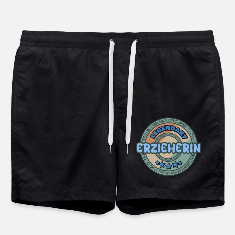 Governess - Swim Trunks - black