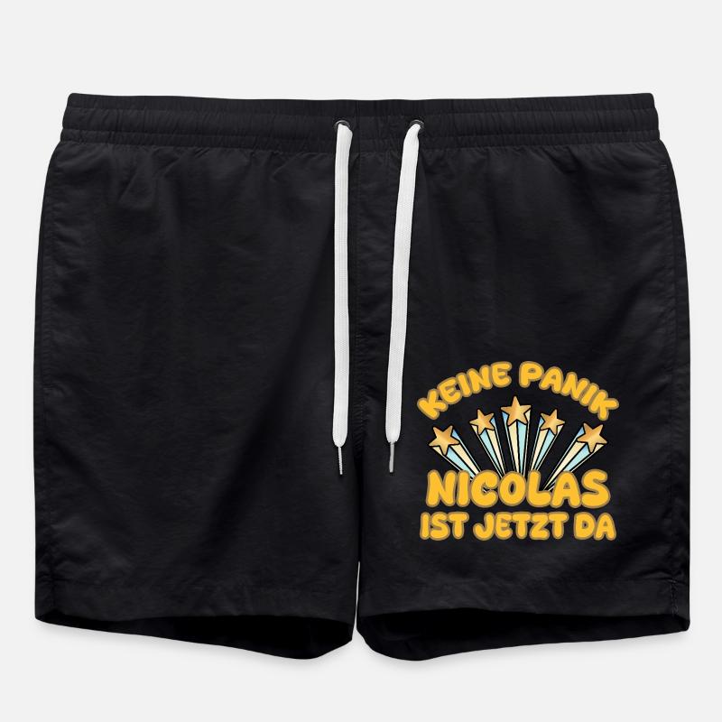 Cadeau pour Nicolas - Short de bain - noir