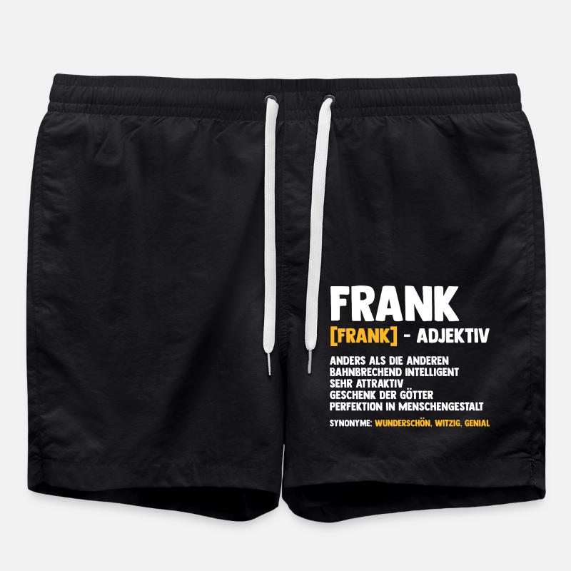 Franc - Short de bain - noir