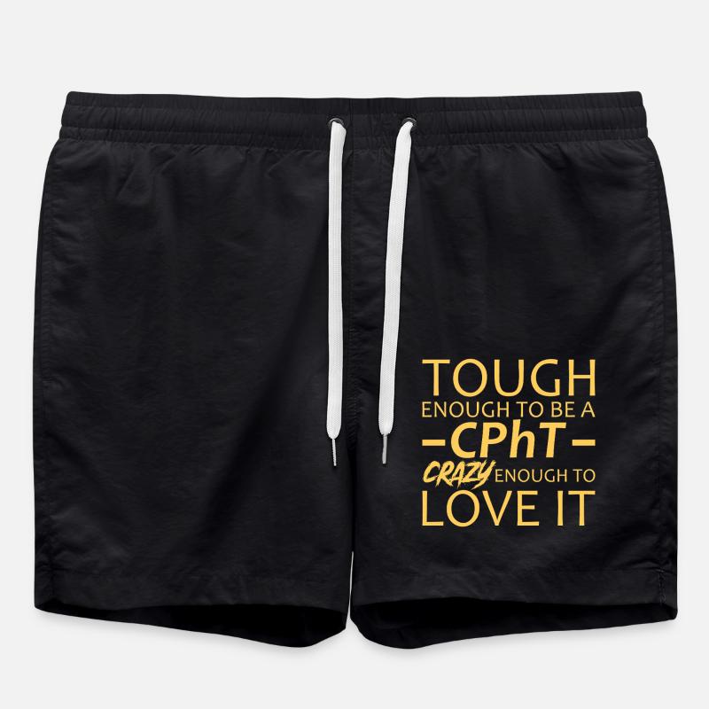CPhT Pharmacie Folle - Short de bain - noir