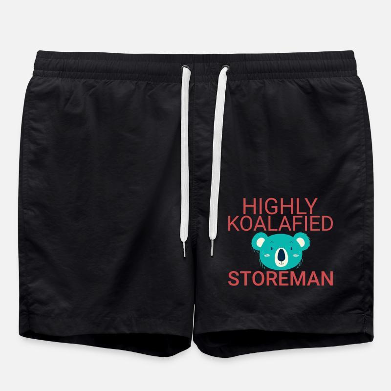 Storeman Koalafied - Badeshorts - Schwarz