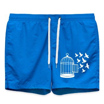 Freiheit - Badeshorts - Cobalt blue - Vorne