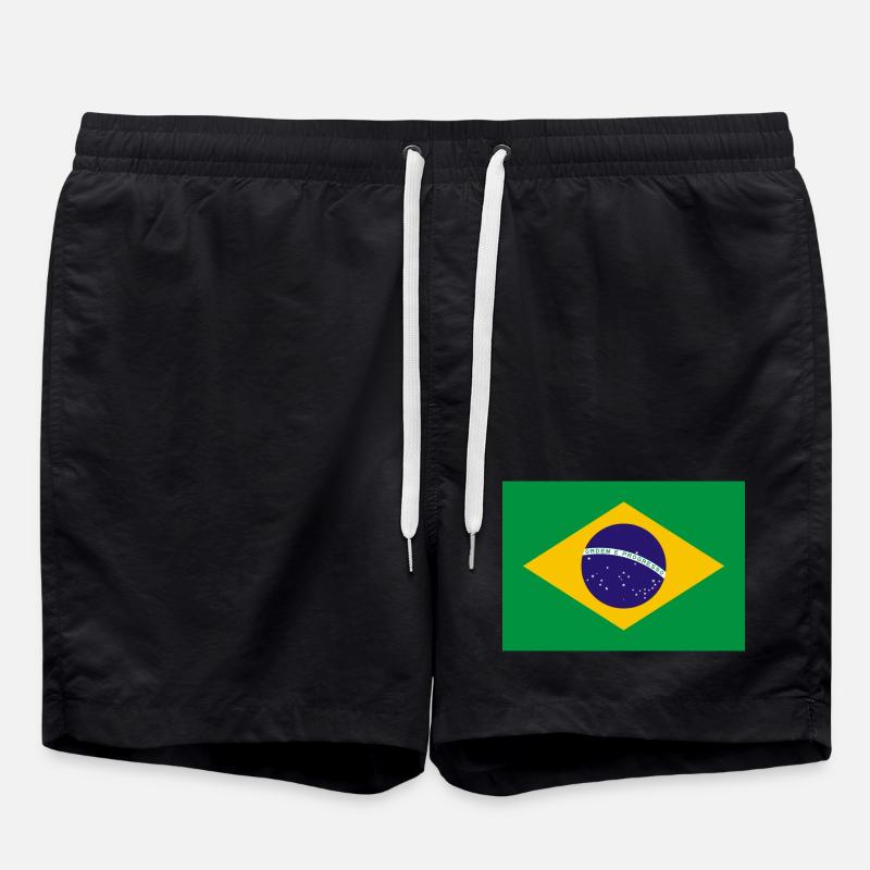 Brasilien - Badeshorts - Schwarz