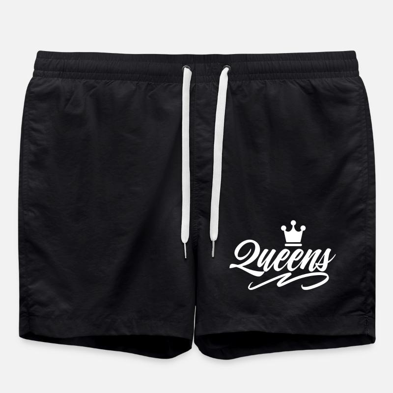 Queens - Swim Trunks - black