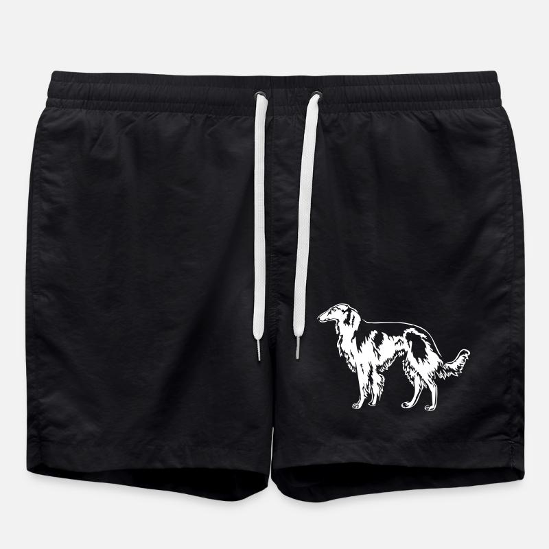 Barsoi "Black Edition" - Badeshorts - Schwarz