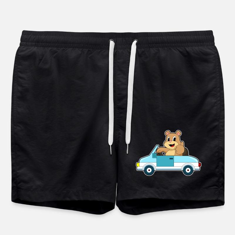 Voiture d’ours - Short de bain - noir