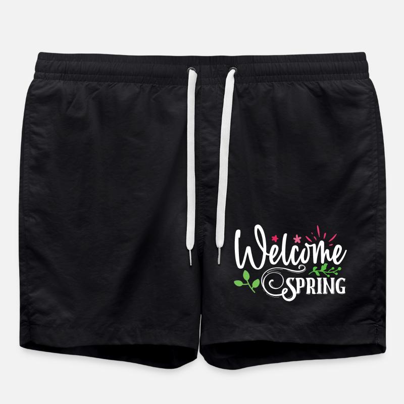 Bienvenue au printemps - Short de bain - noir