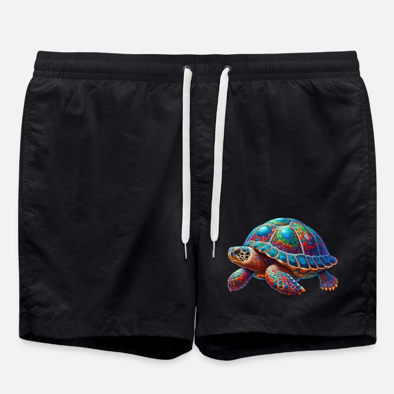 Tortue - Short de bain - noir