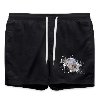 Dog - Swim Trunks - black - Front - AI Model Male 185 light (185cm)