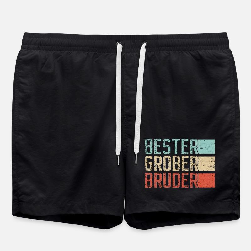 Meilleur Big Brother Retro - Short de bain - noir