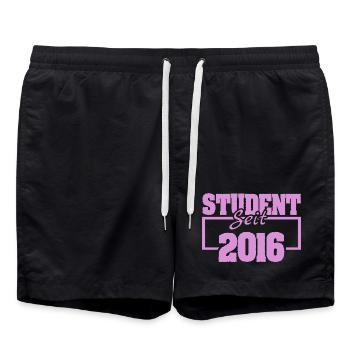 seit 2016 - Badeshorts - Schwarz - Vorne - AI Model Male 185 light (185cm)
