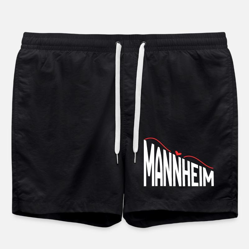 Mannheim - Swim Trunks - black