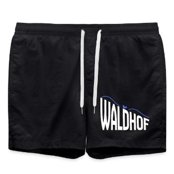 Waldhof - Badeshorts - Schwarz - Vorne - AI Model Male 185 light (185cm)