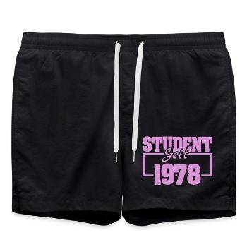 1978 1978 - Swim Trunks - black - Front - AI Model Male 185 light (185cm)