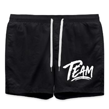 Équipe - Short de bain - noir - Devant - AI Model Male 185 light (185cm)