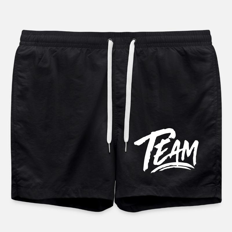 Team - Swim Trunks - black