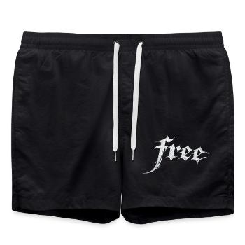FREETIGHT - Swim Trunks - black - Front - AI Model Male 185 light (185cm)