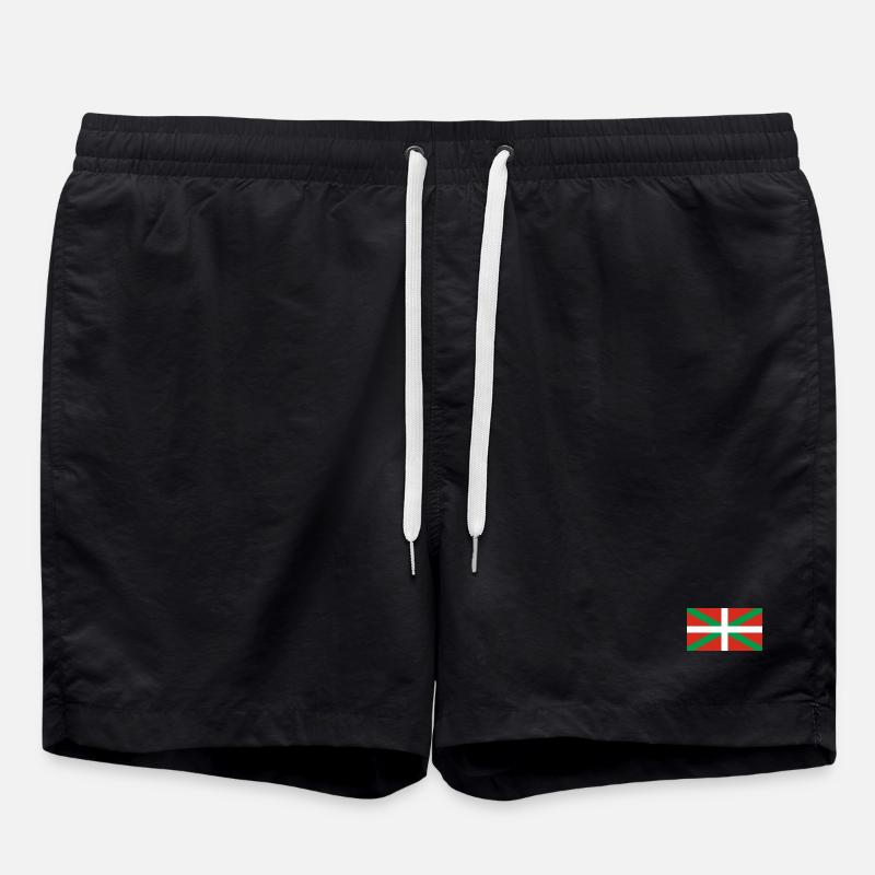 Drapeau Euskadi - Short de bain - noir