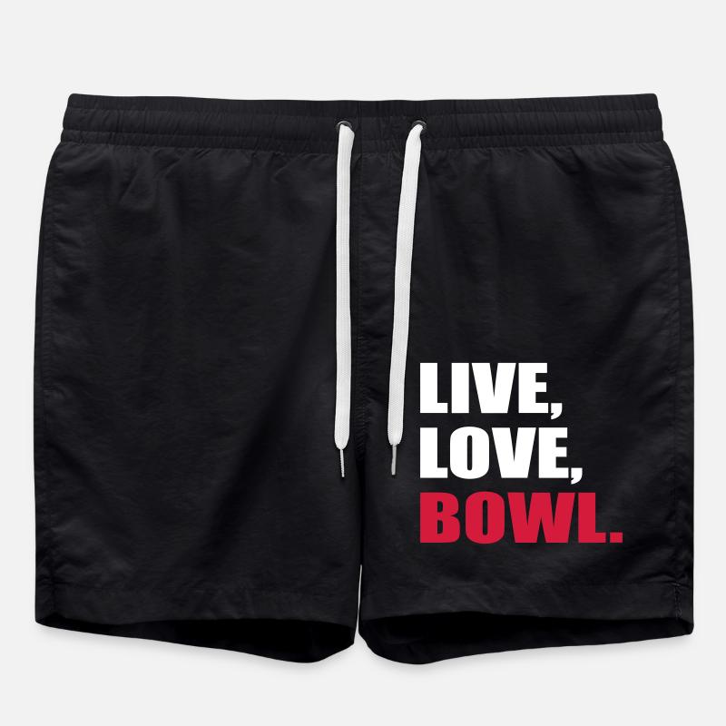 bowling - Short de bain - noir