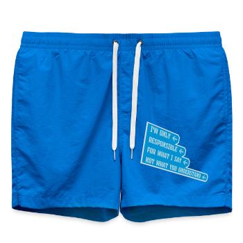 ce que je dis citation - Short de bain - cobalt blue - Devant