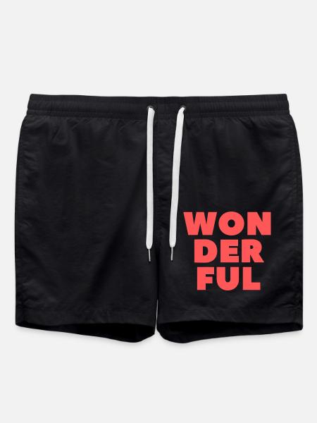 Wonderful-Wunderbar - Swim Trunks - black