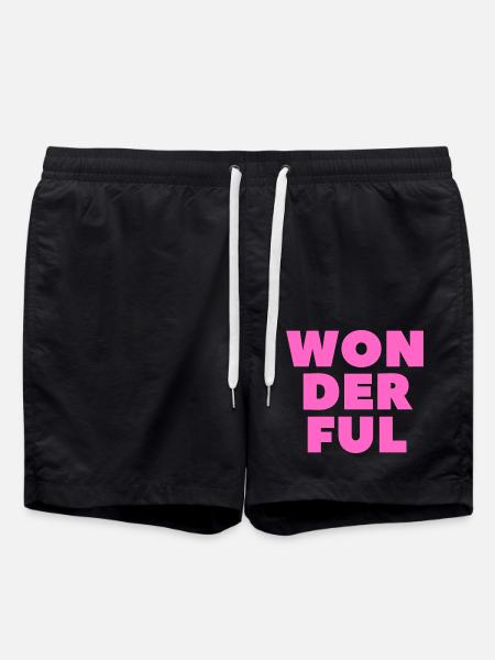 Wonderful-Wunderbar - Swim Trunks - black