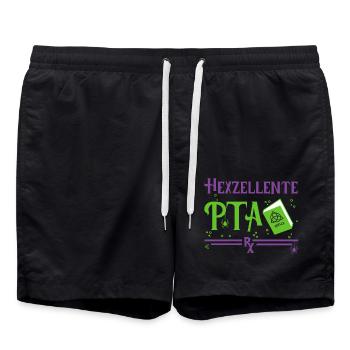 PTA Halloween - Swim Trunks - black - Front - AI Model Male 185 light (185cm)