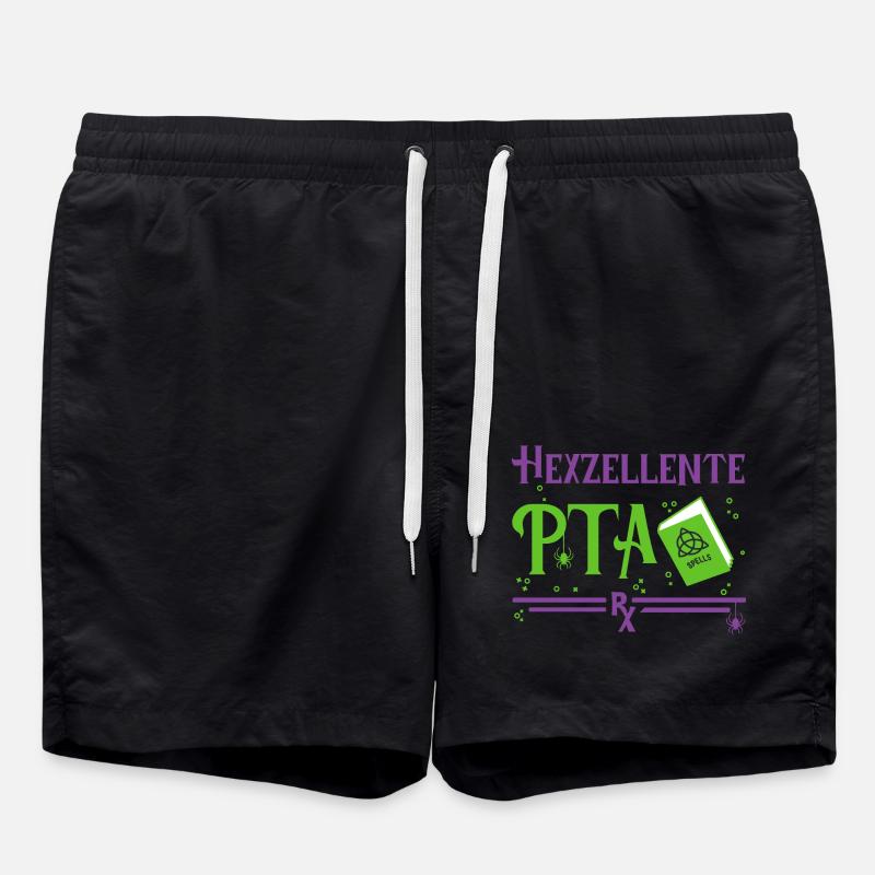 PTA Halloween - Swim Trunks - black