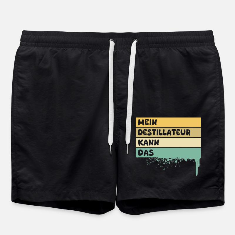 Distiller - Swim Trunks - black