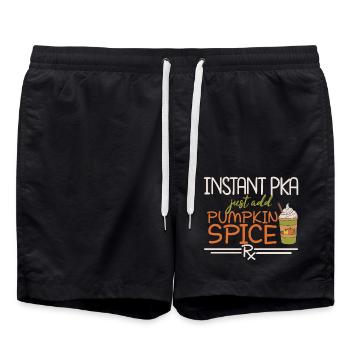 Instant PKA | Pharmacy - Swim Trunks - black - Front - AI Model Male 185 light (185cm)