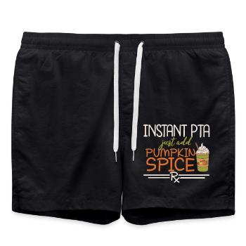 PTA Instant | Pharmacy - Swim Trunks - black - Front - AI Model Male 185 light (185cm)