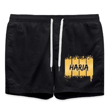 Haria - Swim Trunks - black - Front - AI Model Male 185 light (185cm)