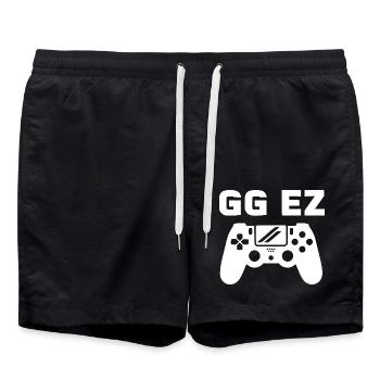 GG EZ - Swim Trunks - black - Front - AI Model Male 185 light (185cm)