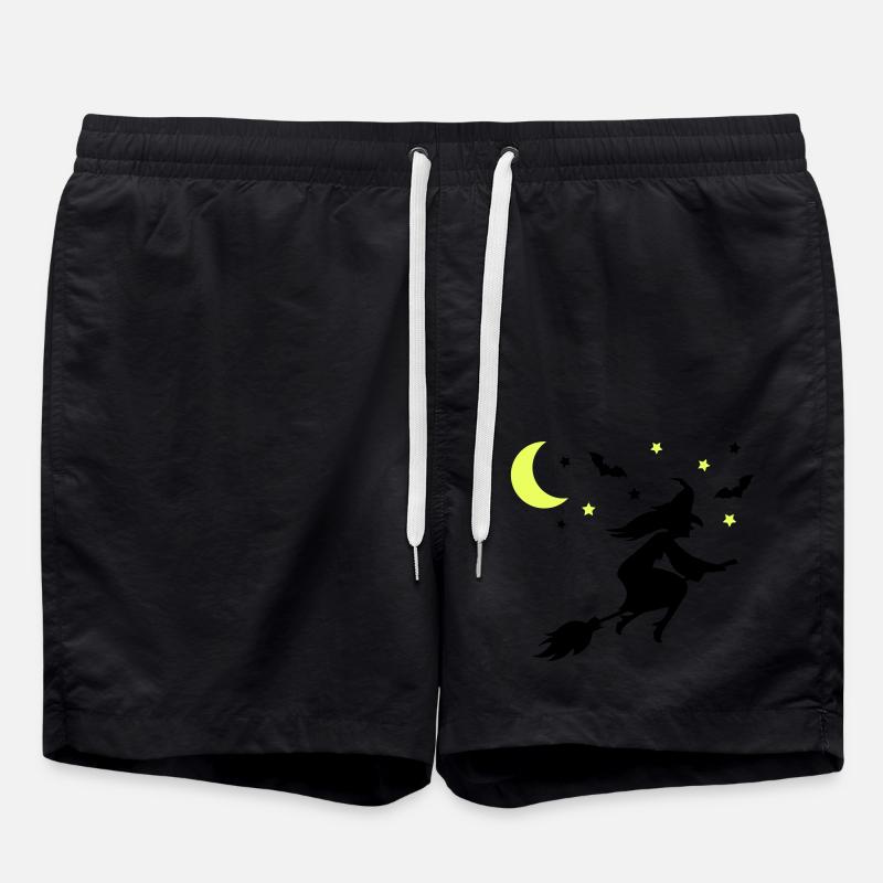 Hexe - Badeshorts - Schwarz