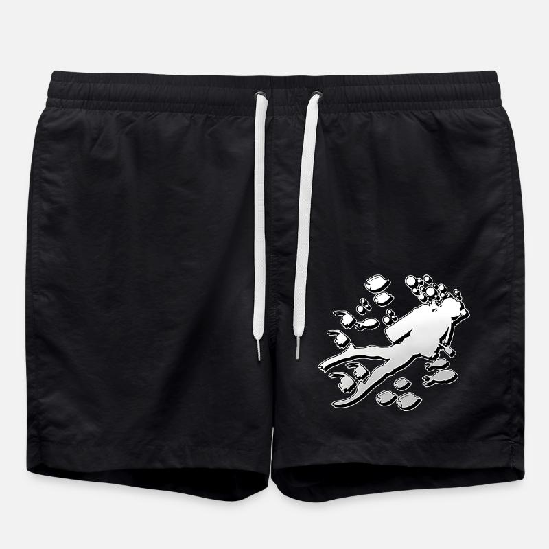 Plongeurs - Short de bain - noir