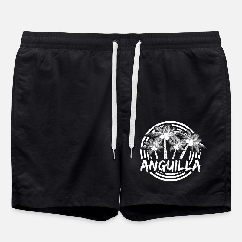 Anguilla - Swim Trunks - black