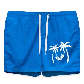 Palms Relax - Swim Trunks - cobalt blue - Front