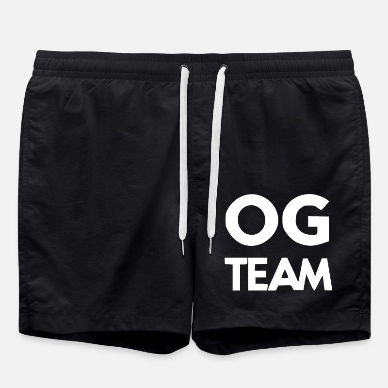 OG Team - Swim Trunks - black