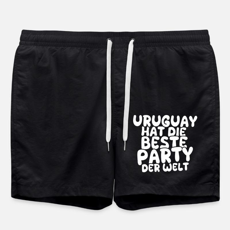 Uruguay - Swim Trunks - black