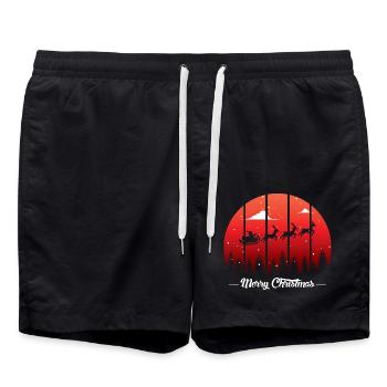 Noël 1er - Short de bain - noir - Devant - AI Model Male 185 light (185cm)